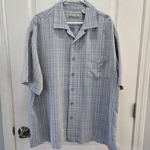 Batik Bay Men's Short Sleeve Button-Up Shirt XXL
